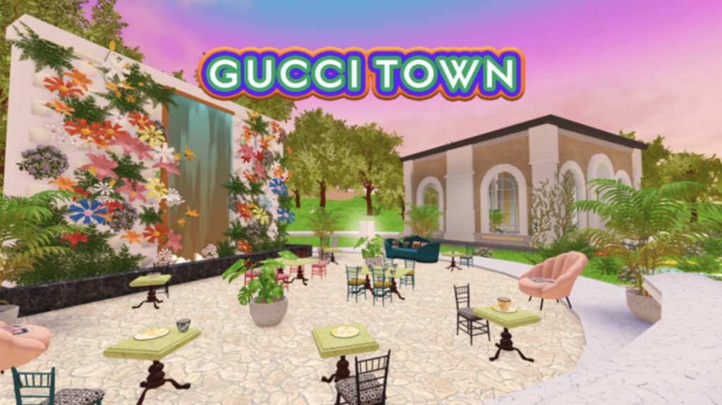 Gucci Town Lugares que visitar en el metaverso BioRetail
